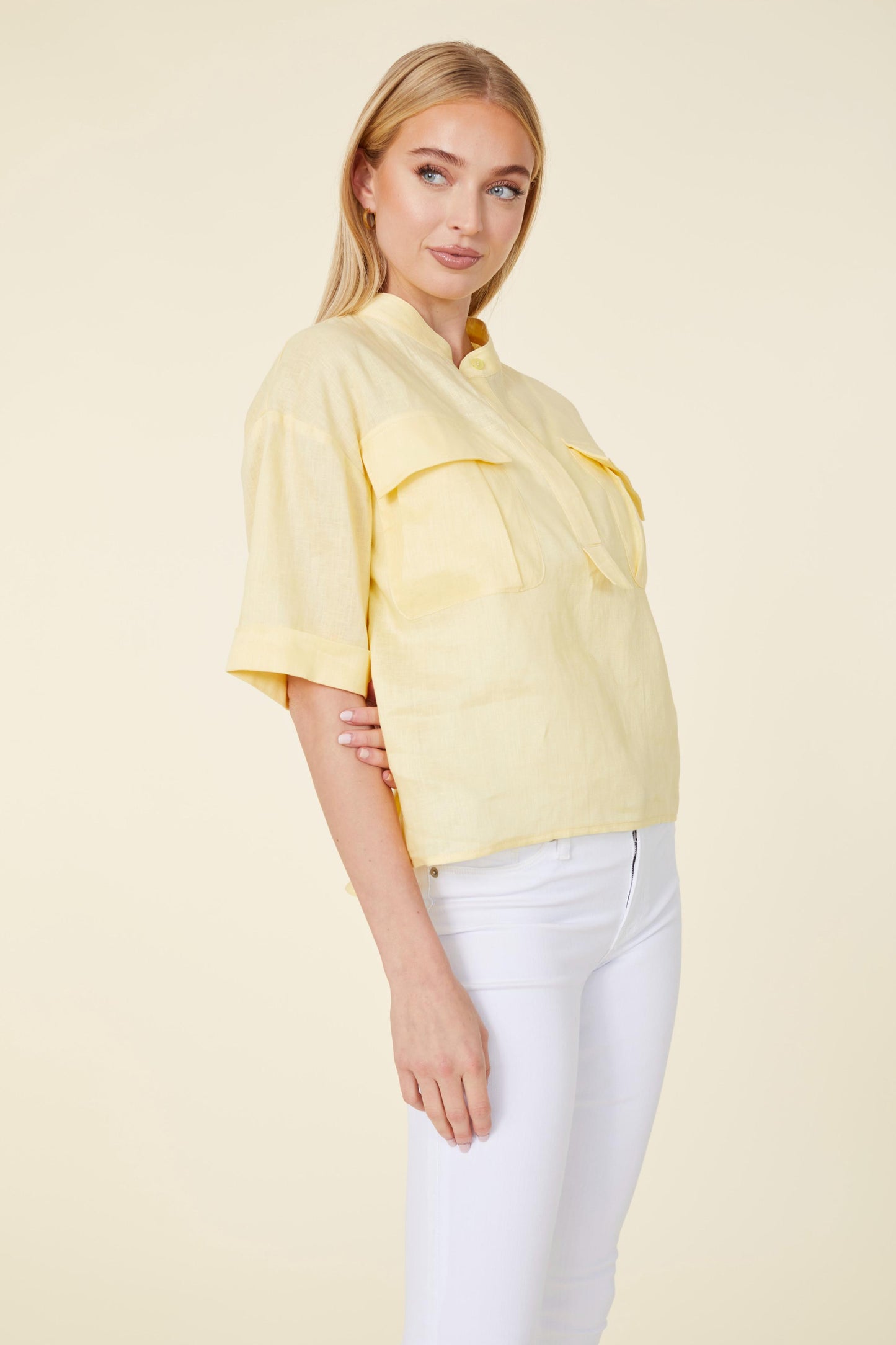 Linen 2 Pocket Shirt