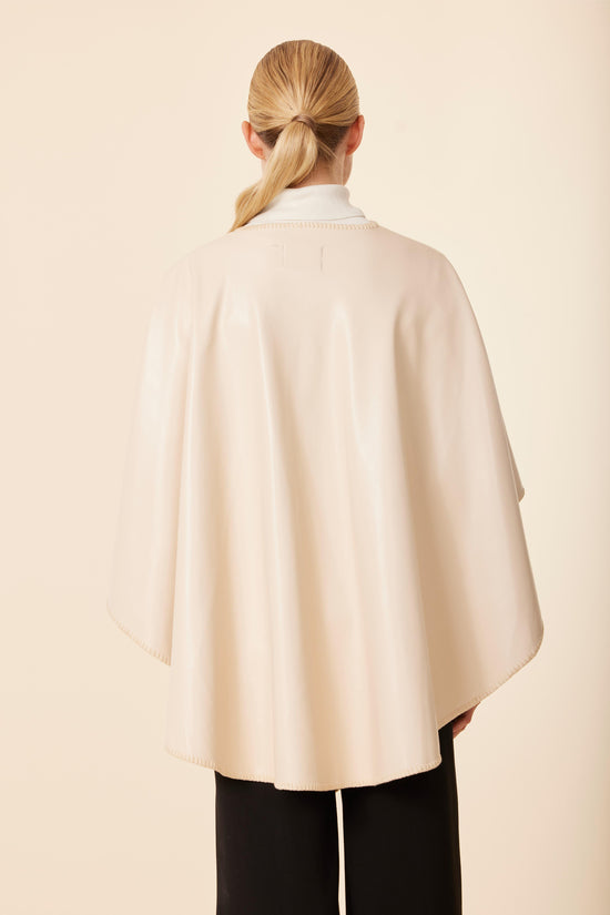 Vegan Leather Tonal Whip Stitch Wrap