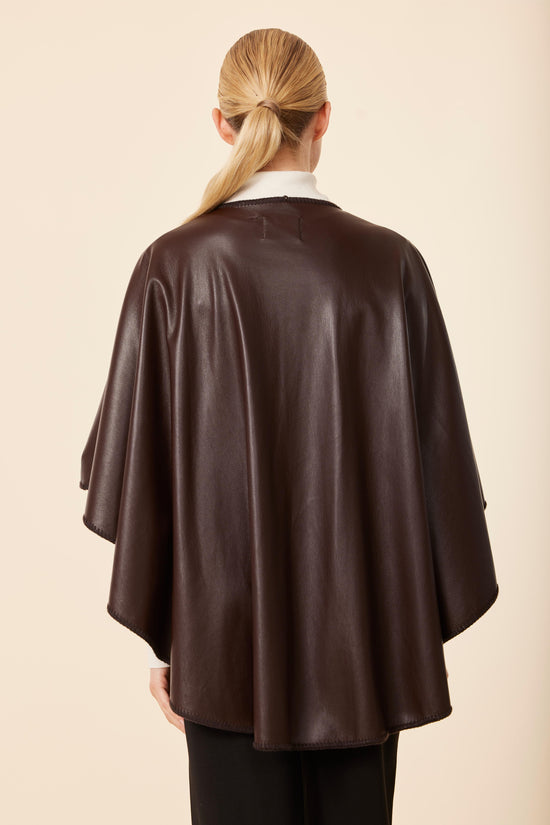 Vegan Leather Tonal Whip Stitch Wrap