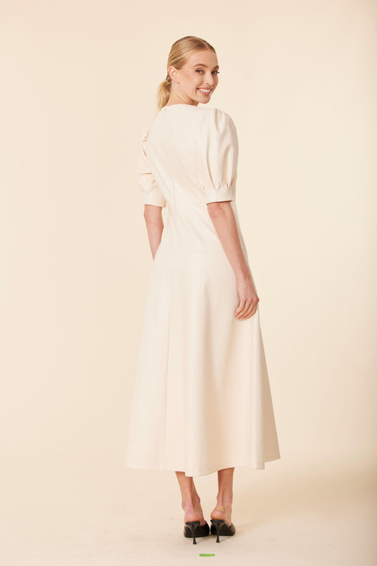 Vegan Leather Maxi Dress