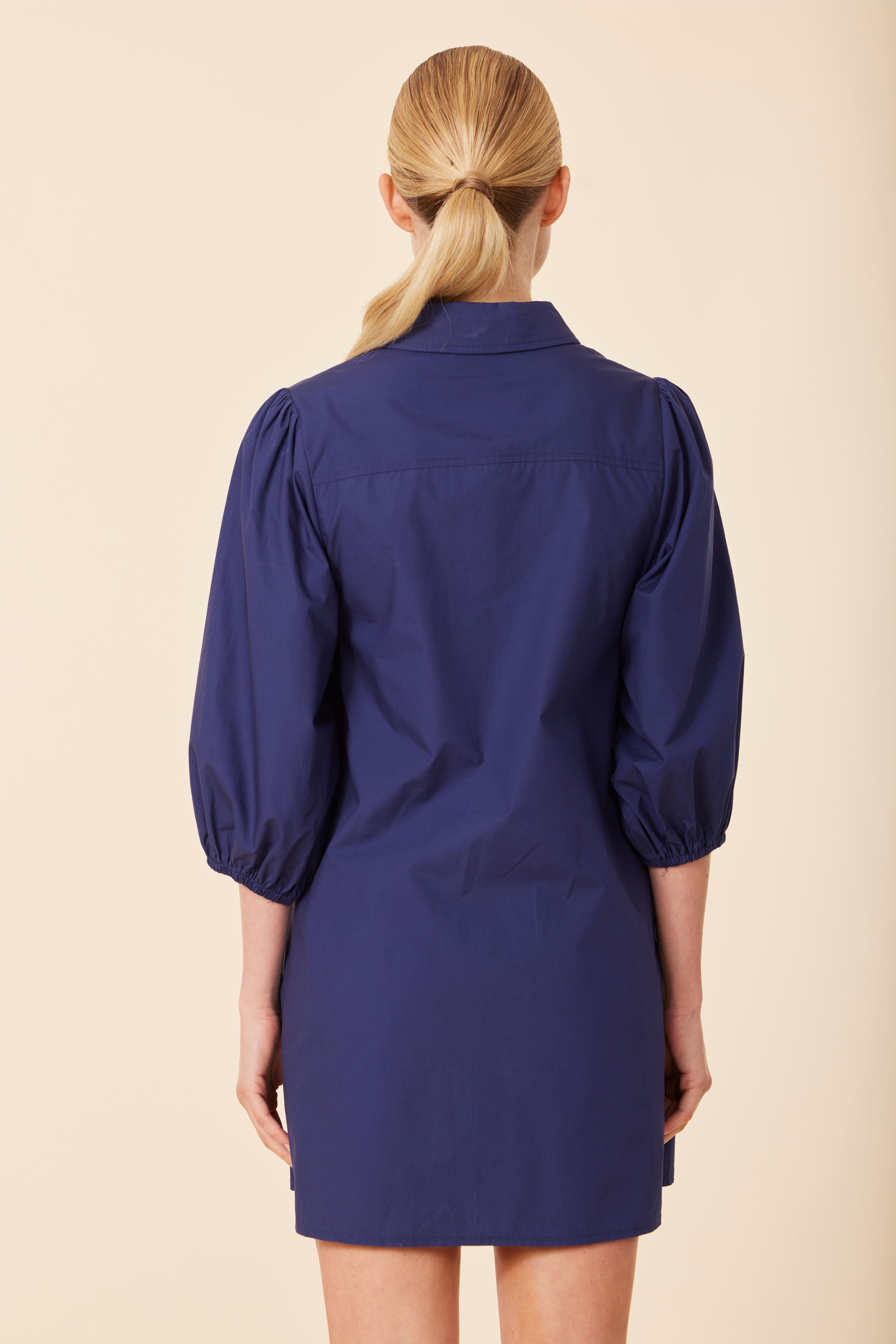 Poplin Exaggerated Sleeve Dress/Tunic