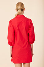 Poplin Exaggerated Sleeve Dress/Tunic