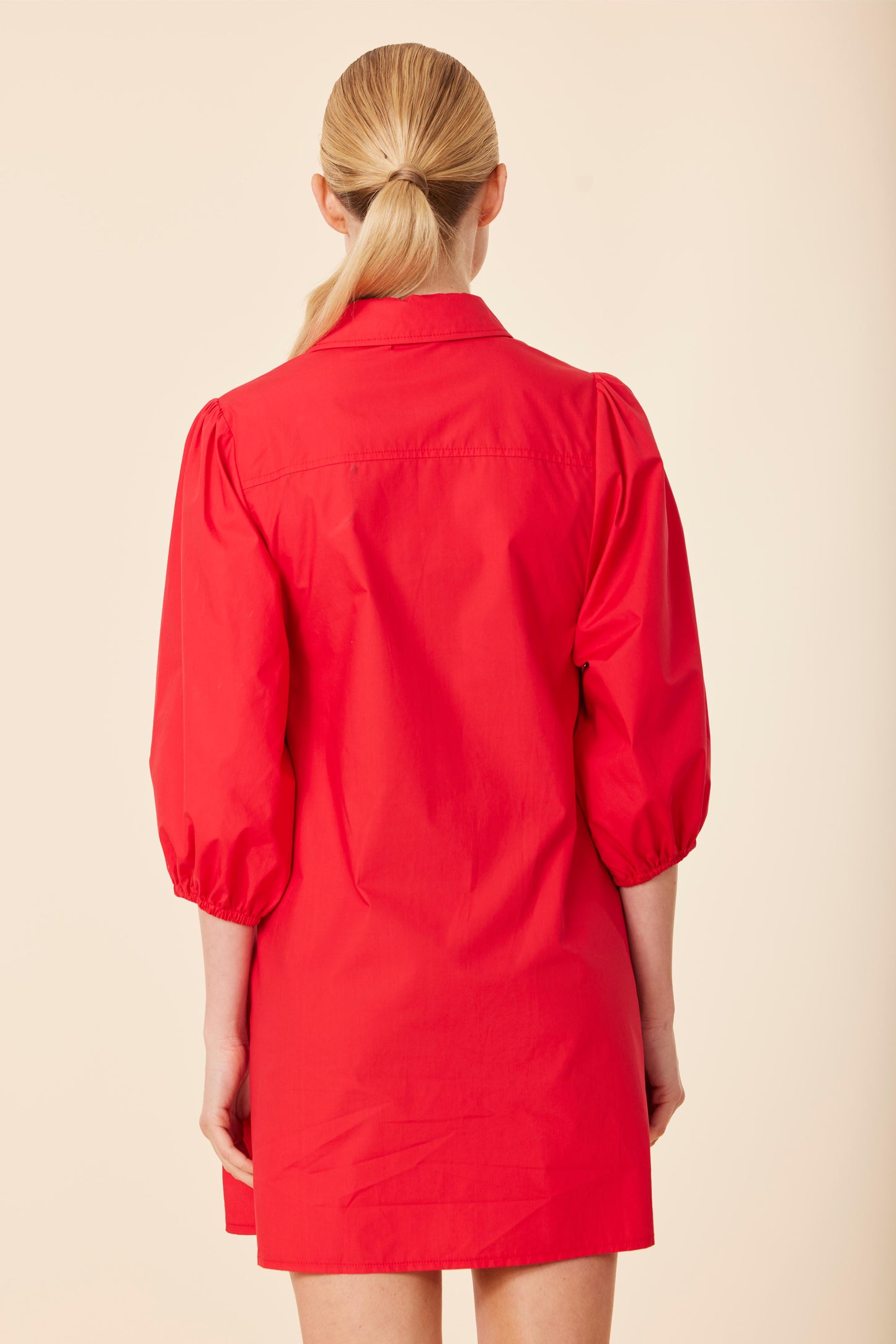 Poplin Exaggerated Sleeve Dress/Tunic