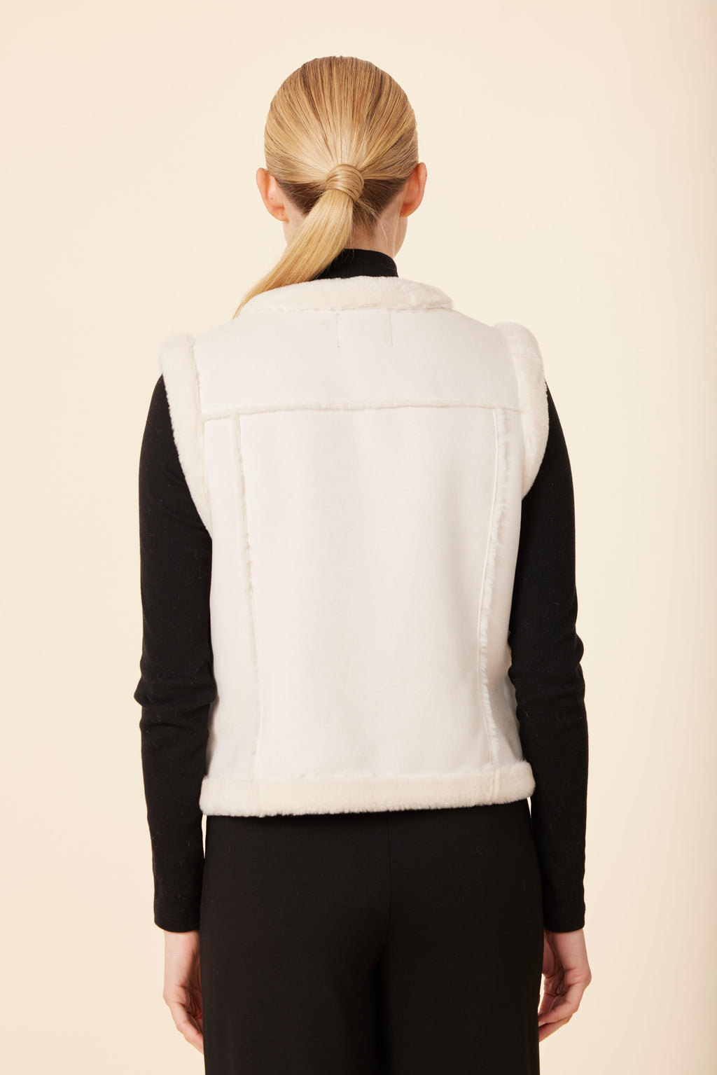 Coco Faux Shearling Vest