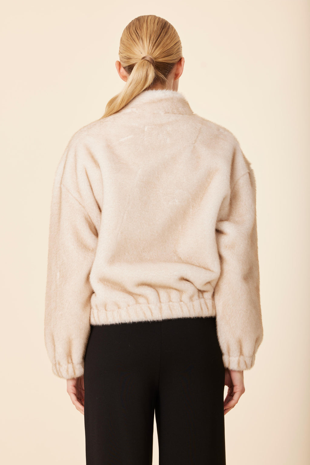 Faux Mink Fur Jacket