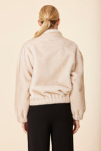 Faux Mink Fur Jacket