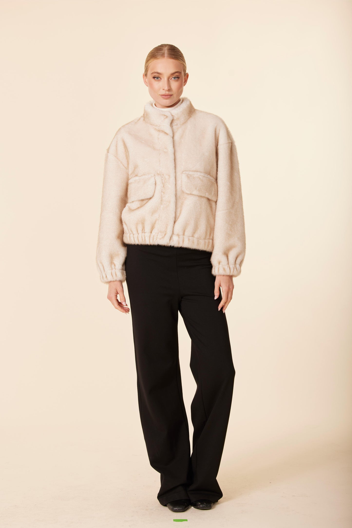 Faux Mink Fur Jacket