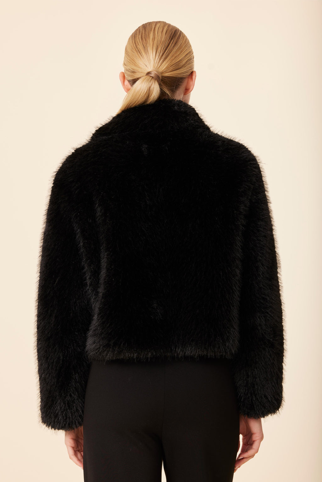 Shaggy Reversible Faux Fur Zip Jacket