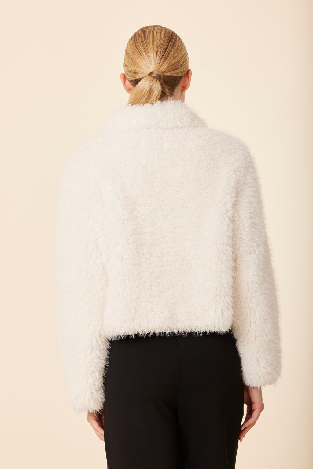 Shaggy Reversible Faux Fur Zip Jacket