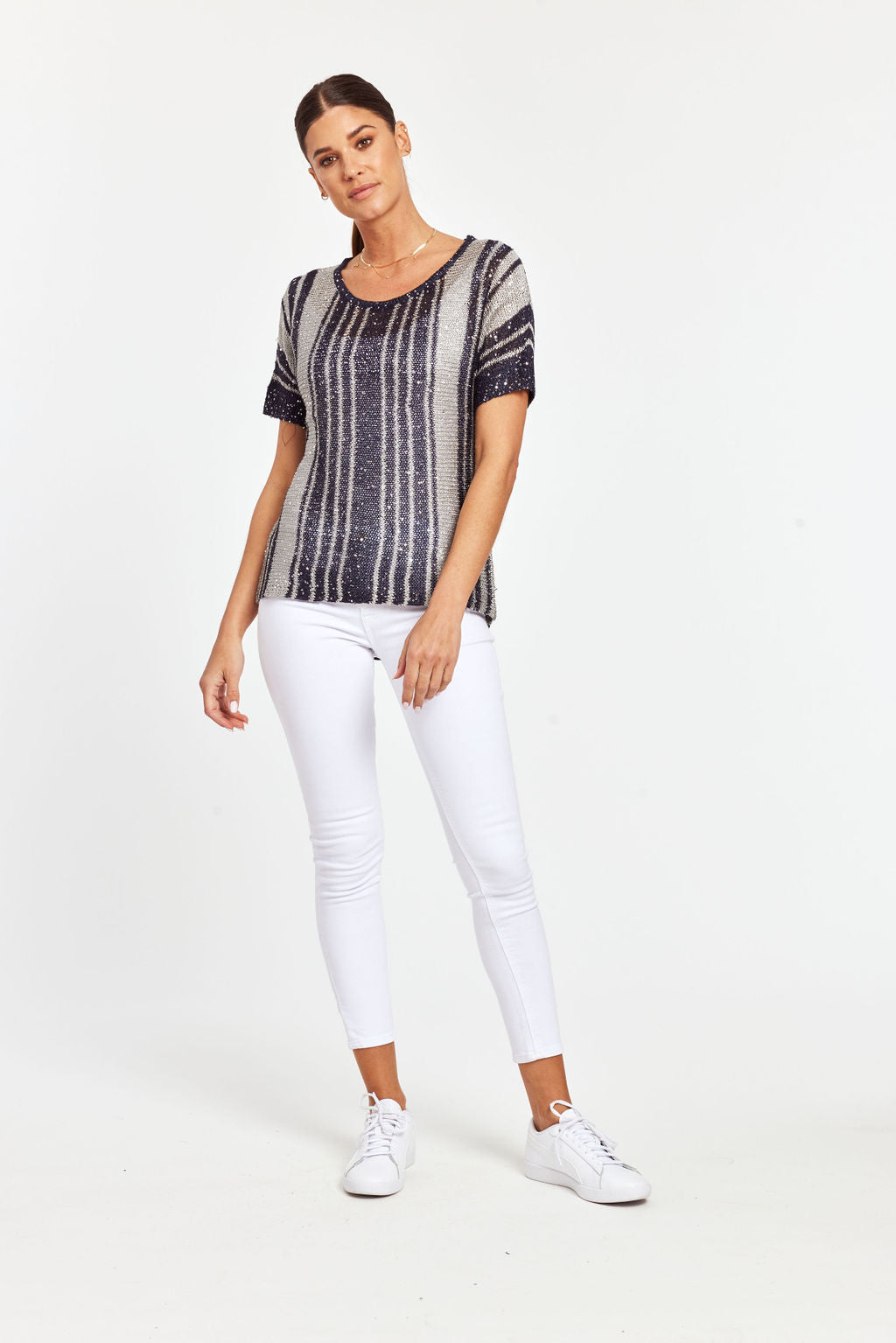 Micro Sequin Top