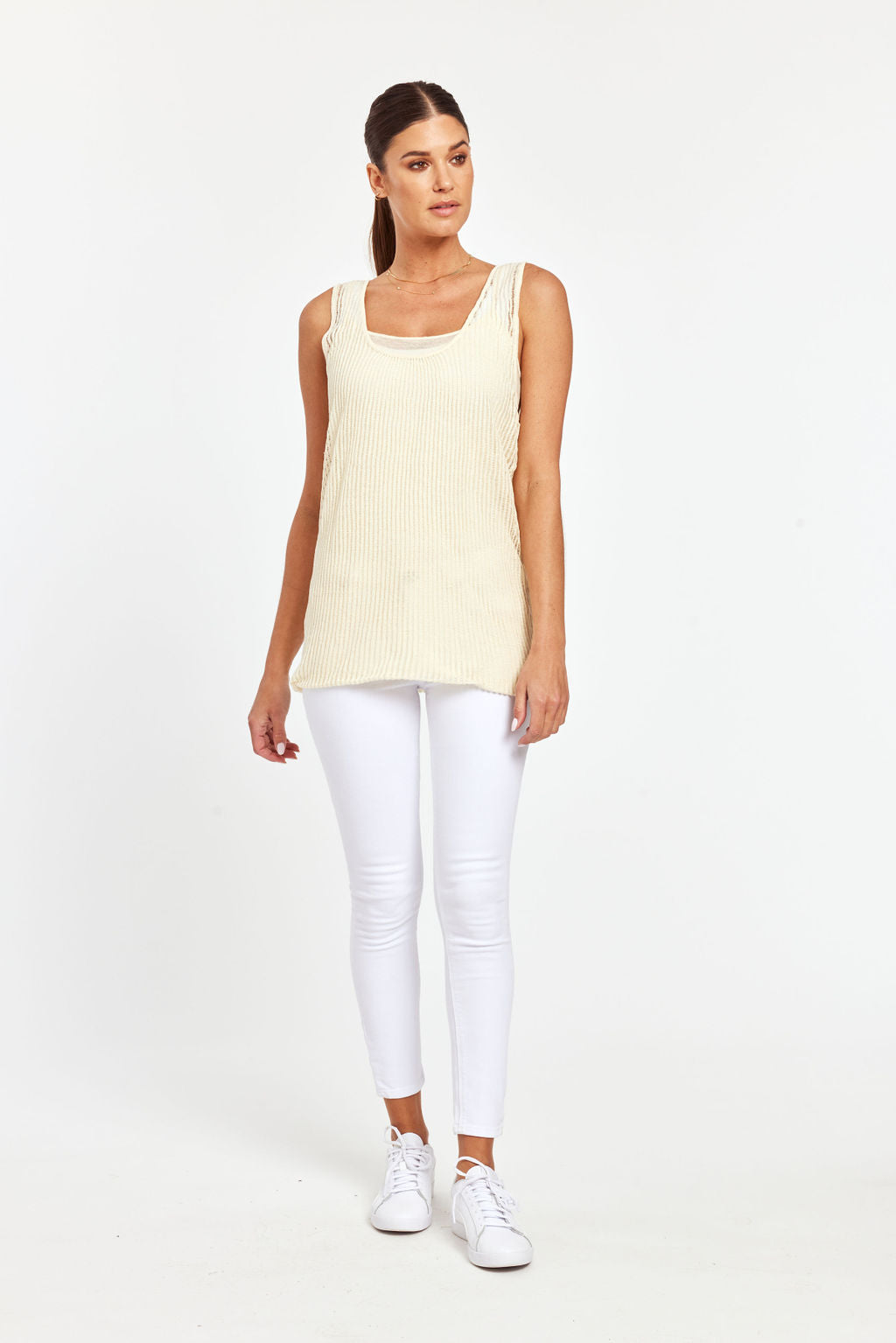 Sheer Double Layered Tank