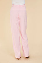 Pleated Wide Leg Trouser