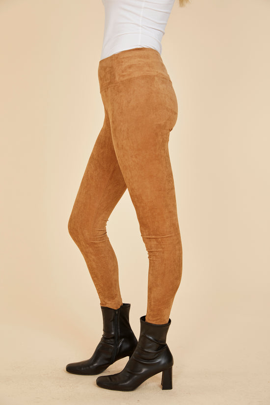 Faux Suede Leggings – Dolce Cabo