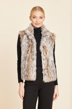 Faux Lynx Fur Vest