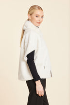 Faux Fur Coccoon Cardigan