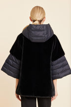 Faux Fur Puffer Zip Jacket