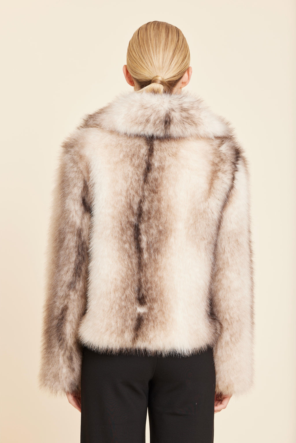 Faux Fur Plush Coat