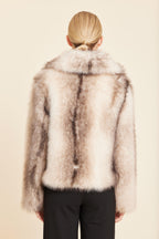 Faux Fur Plush Coat