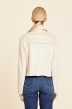 Faux Suede Two Pocket Jacket