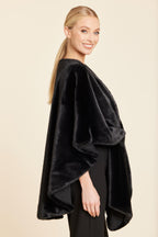 Faux Fur Cape