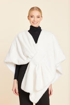 Faux Fur Cape
