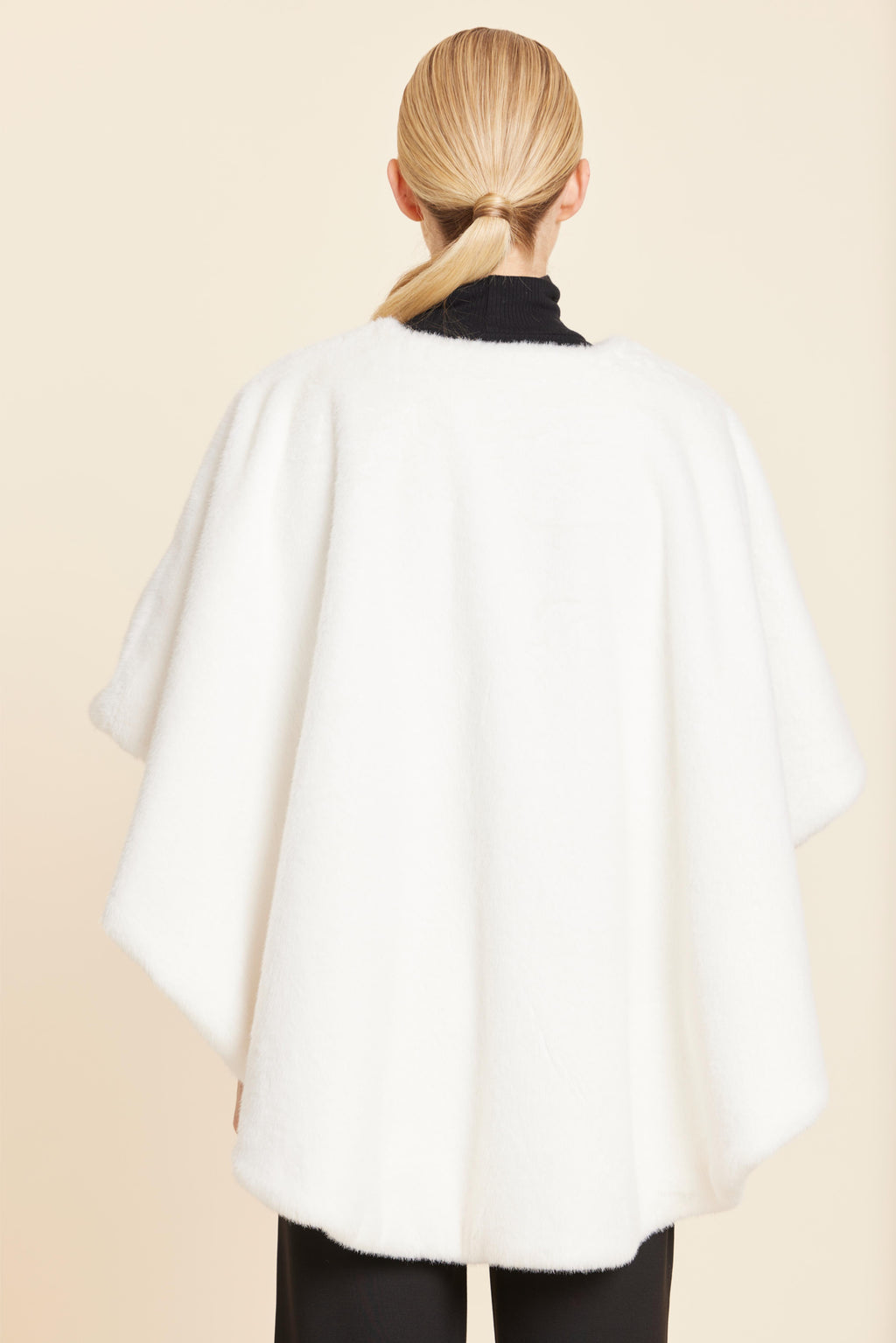 Faux Fur Cape
