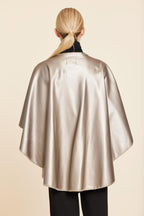 Faux Leather Tonal Whipstitch Wrap