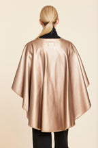 Faux Leather Tonal Whipstitch Wrap