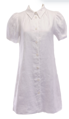 Linen Button Down Dress