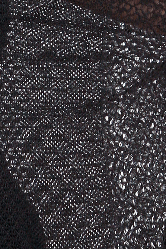 Light Knit Top, Black, Long Sleeve, Dolce Cabo