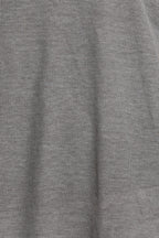 Cotton + Silk Top Grey, Long Sleeve, Dolce Cabo