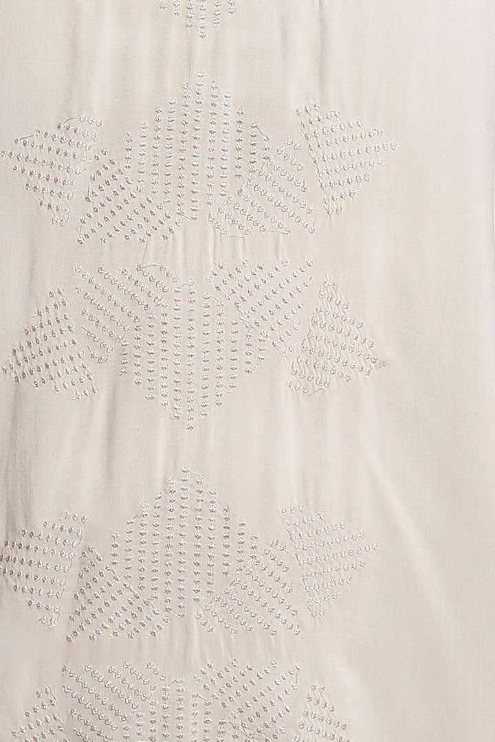 Embroidered Tunic Beige, Dolce Cabo