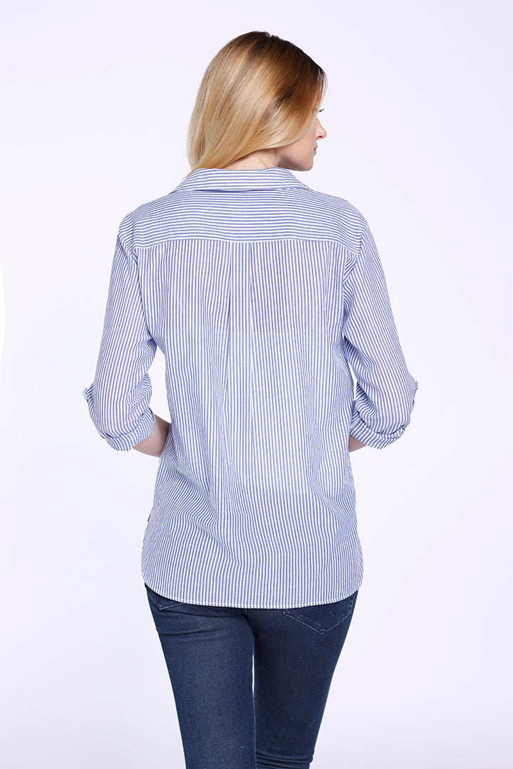 Striped Button Down Shirt