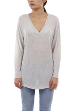 Light Knit Top Heather Grey