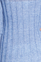 Long Sleeve Button Down Cardigan, Knit, Cool Blue, Dolce Cabo