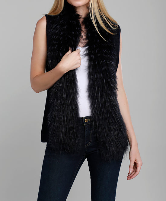 Load image into Gallery viewer, Raccoon Trim Vest
