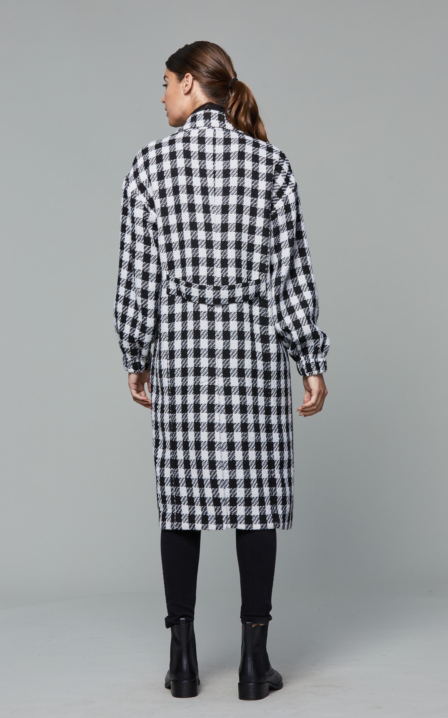 Plaid Trench Coat – Dolce Cabo