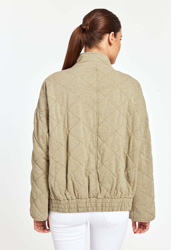 Sage Green Quilted Jacket