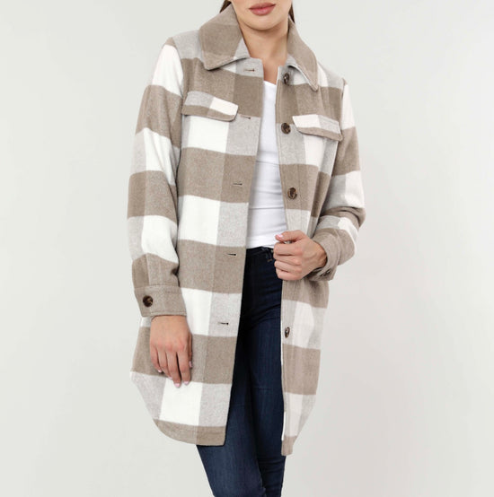 Plaid Flannel Shacket