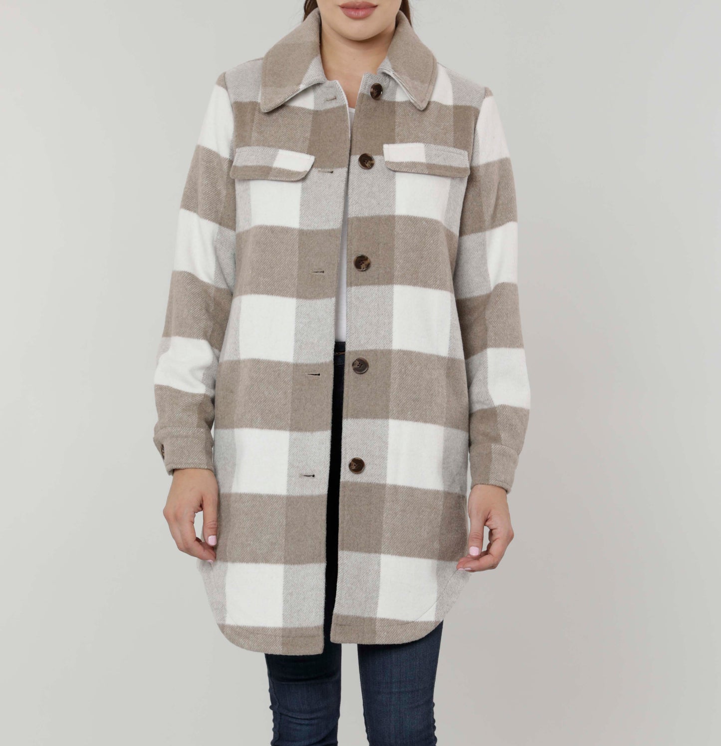 Plaid Flannel Shacket